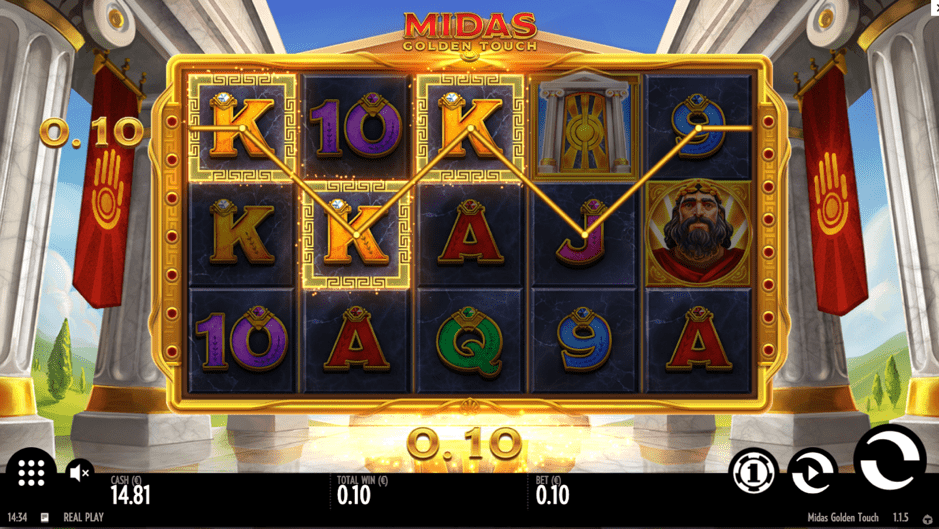 Play Midas Golden Touch at Mr. Play Casino